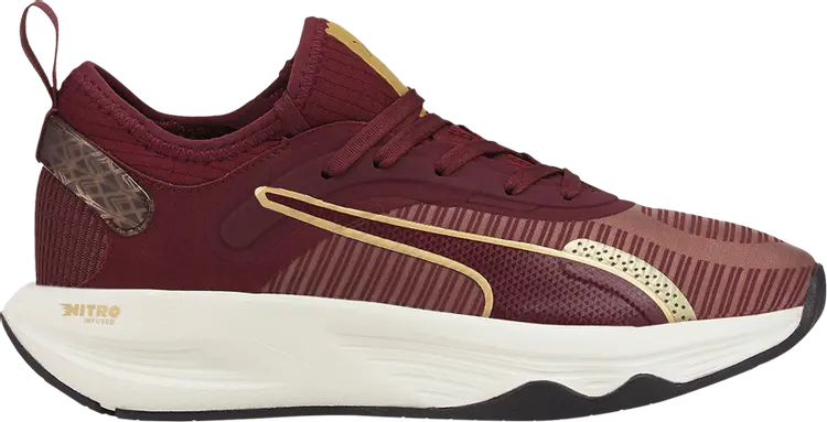 

Кроссовки Puma Wmns PWR XX Nitro Deco Glam - Aubergine, красный