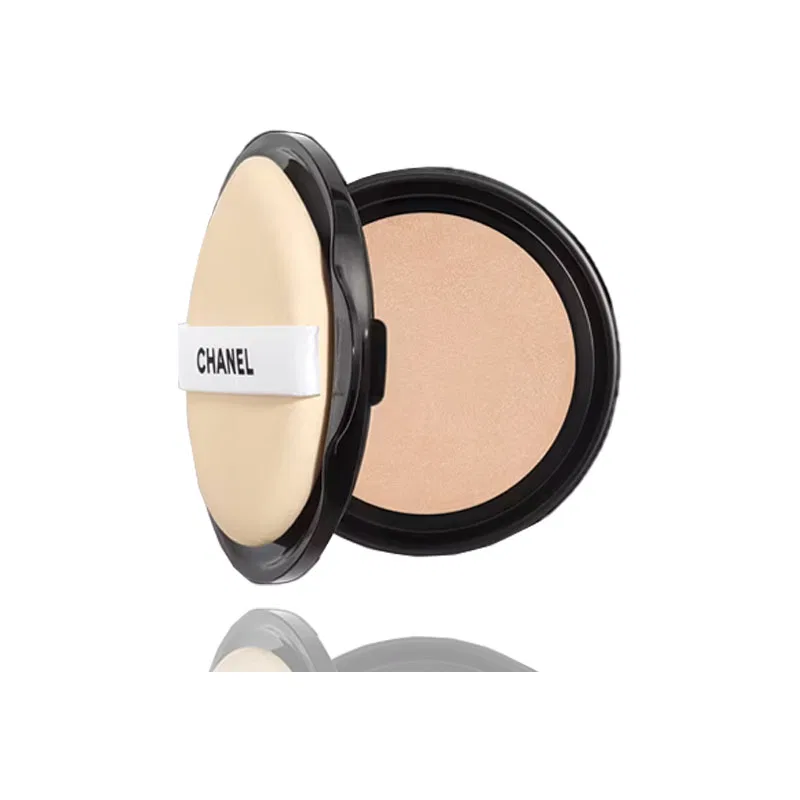 Женский тональный крем-подушка с матовым финишем, модель Refill Pack Soft Light Long Wear Air Cushion Foundation, CHANEL, оттенок B00 — фото 4