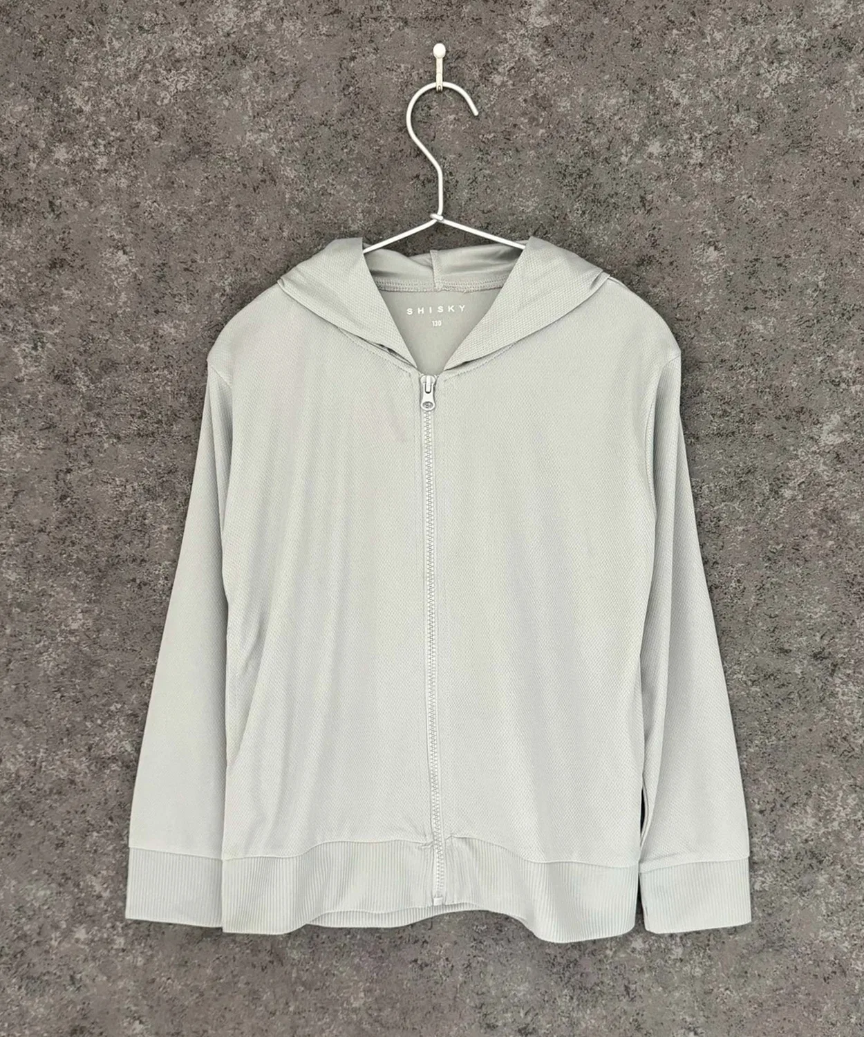 Детская кофта-худи с длинным рукавомиз полиэстера, модель Zip Hoodie SHISKY, Пурпурный — фото 3