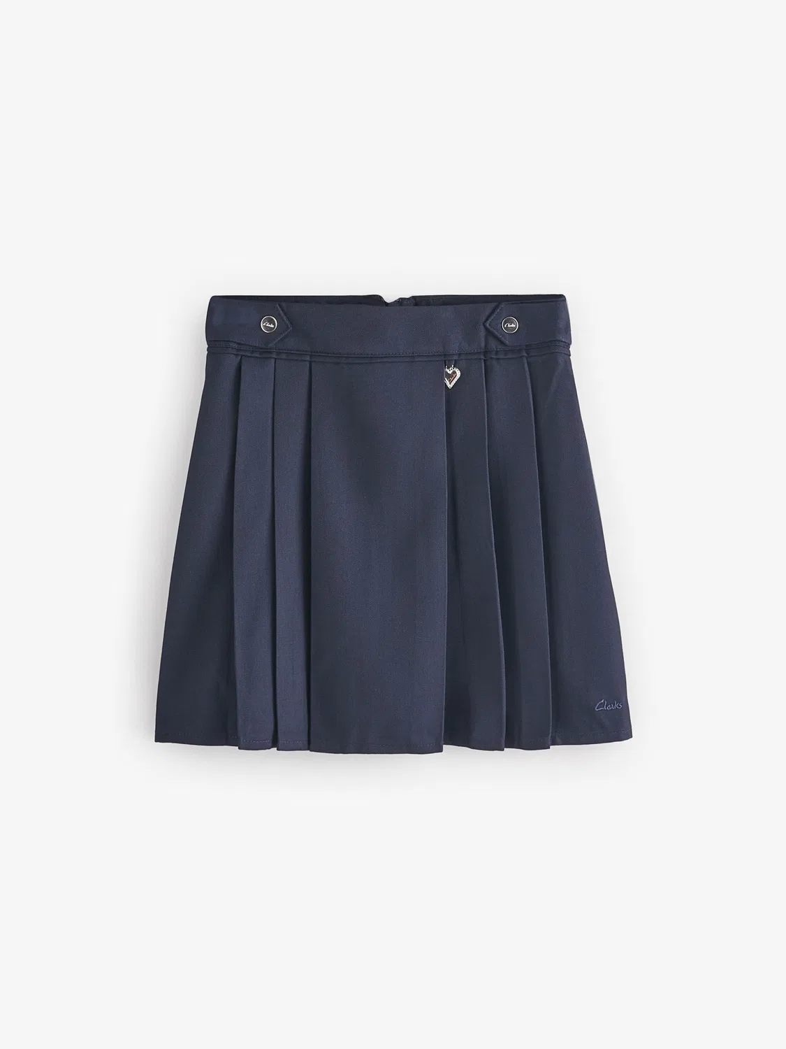 Юбка школьная плиссированная, набор 2 шт. Clarks, Navy — фото 2