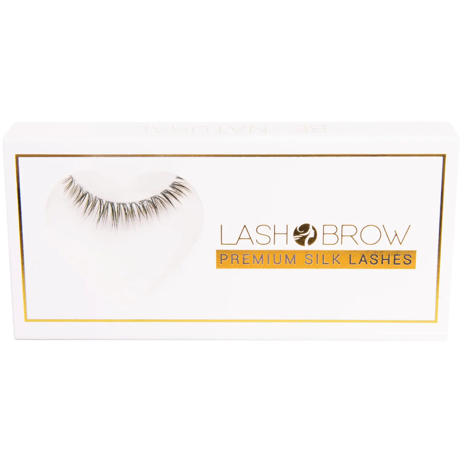 

Lash Brow Premium Be Natural накладные ресницы, 1 упаковка