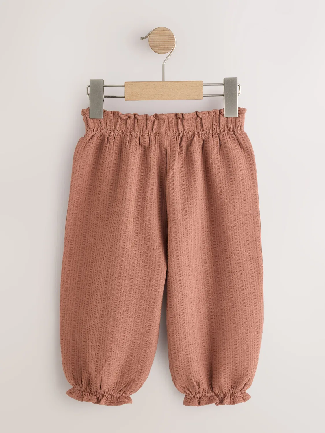 Шорты-блумеры текстурированные, модель Bloomer Trousers Next, коричневый — фото 2