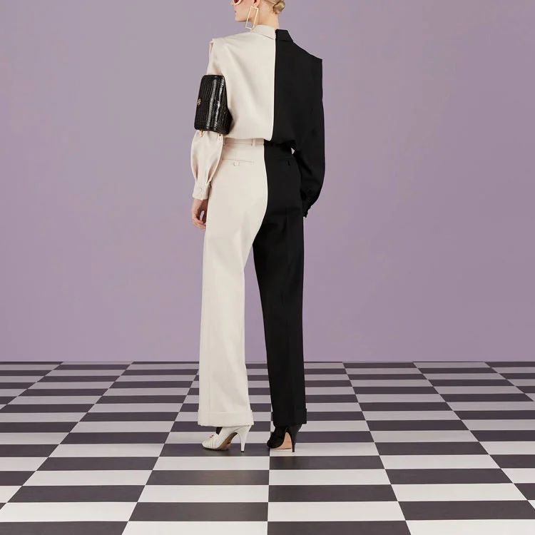 Рубашка GUCCI Love Parade, Коллекция 2023, Черно-белая — фото 4