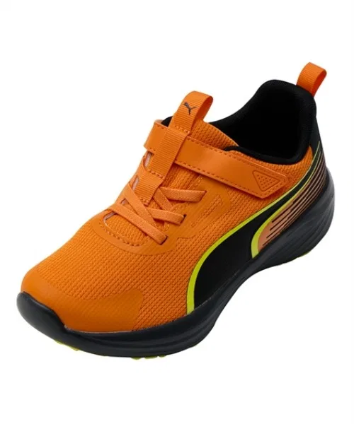 Детские кроссовки с липучками Speed Monster V5 GR PUMA, Orange