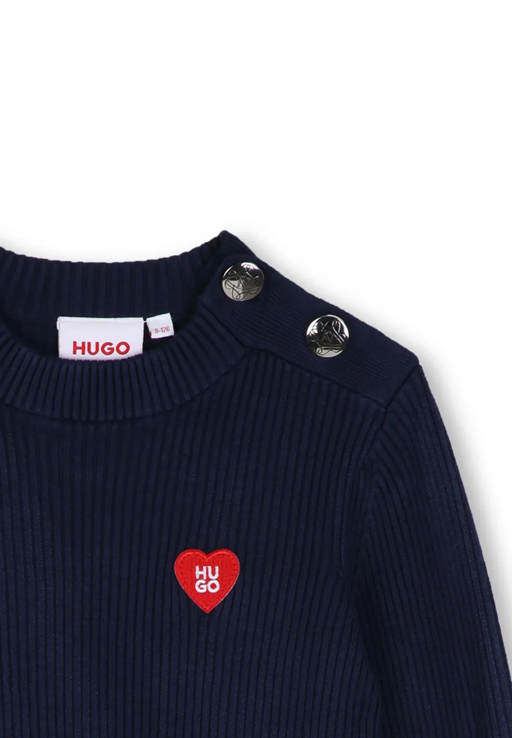 Свитер - джемпер Hugo Kids, Navy — фото 4