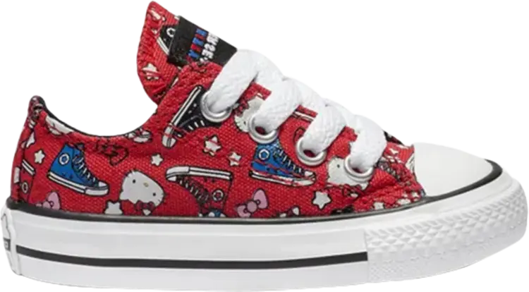

Кроссовки Converse Hello Kitty x Chuck Taylor All Star Ox TD Red, красный