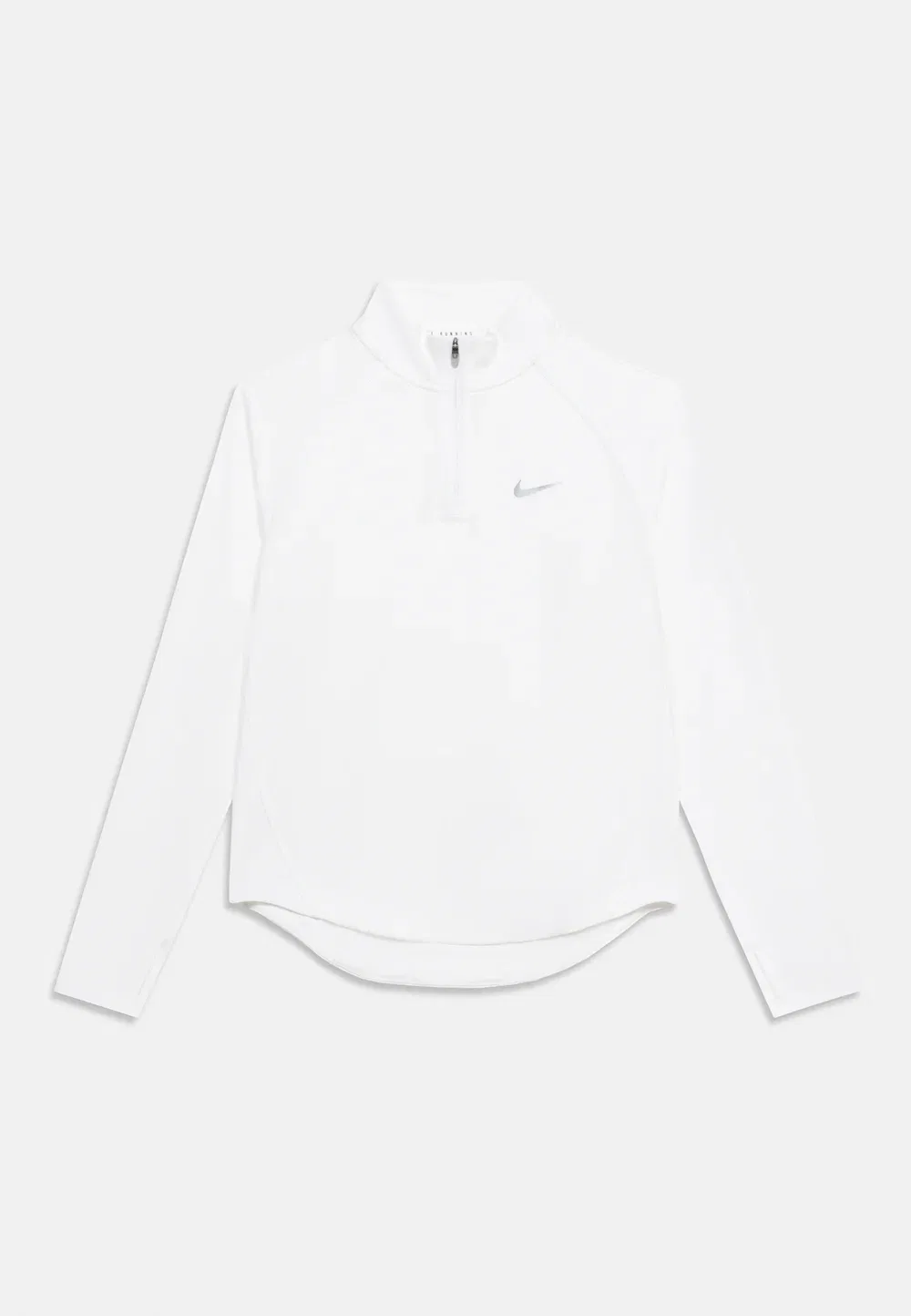 Футболка Tempo унисекс с длинными рукавами Nike Performance, White