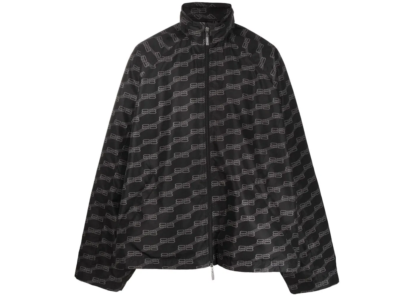 Мужская куртка с монограммой BB Balenciaga, Black