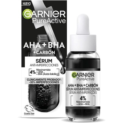 

Pure Active Aha Bha Carbon Сыворотка против несовершенств 30 мл, Garnier