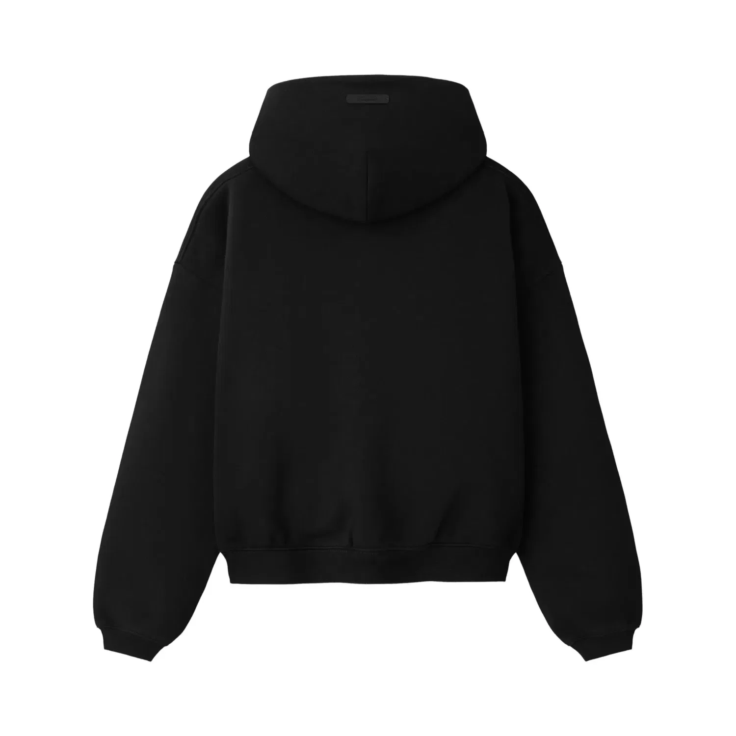 Худи классическое с капюшоном Fear of God Essentials, Черный — фото 2