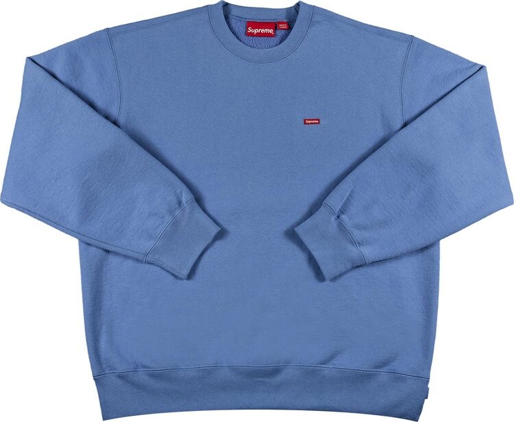 

Толстовка Supreme Small Box Crewneck 'Light Blue', синий