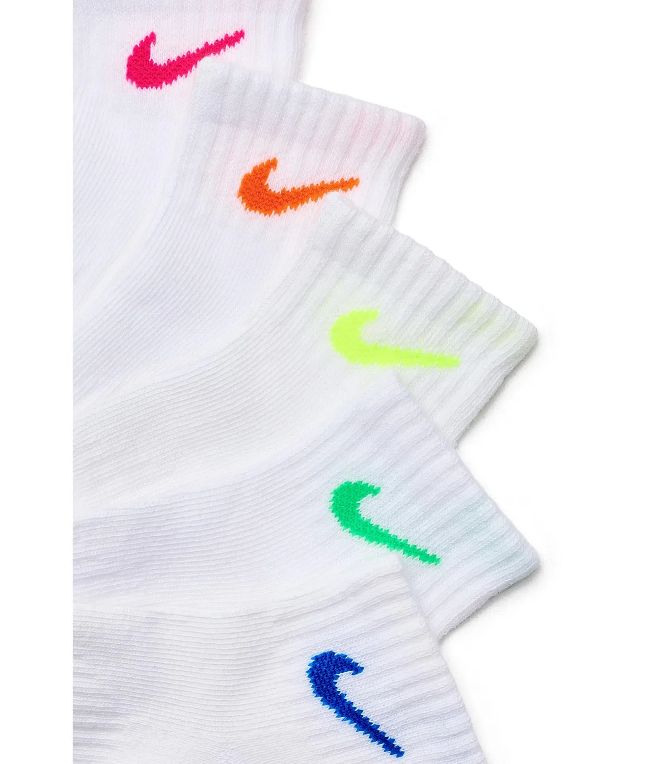 Набор из 6 пар базовых носков Dri-FIT Performance до щиколотки (для маленьких детей) Nike Kids, Multicolor — фото 3