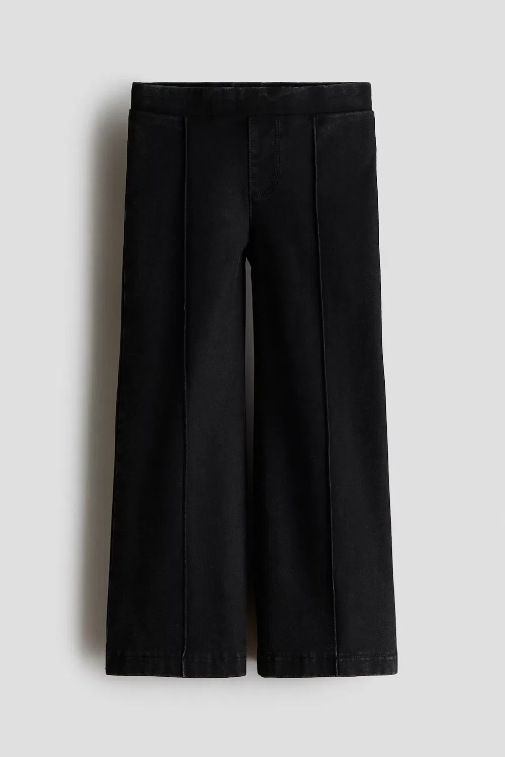 Джеггинсы в джинсовом стиле с широкими штанинами H&M, Schwarz