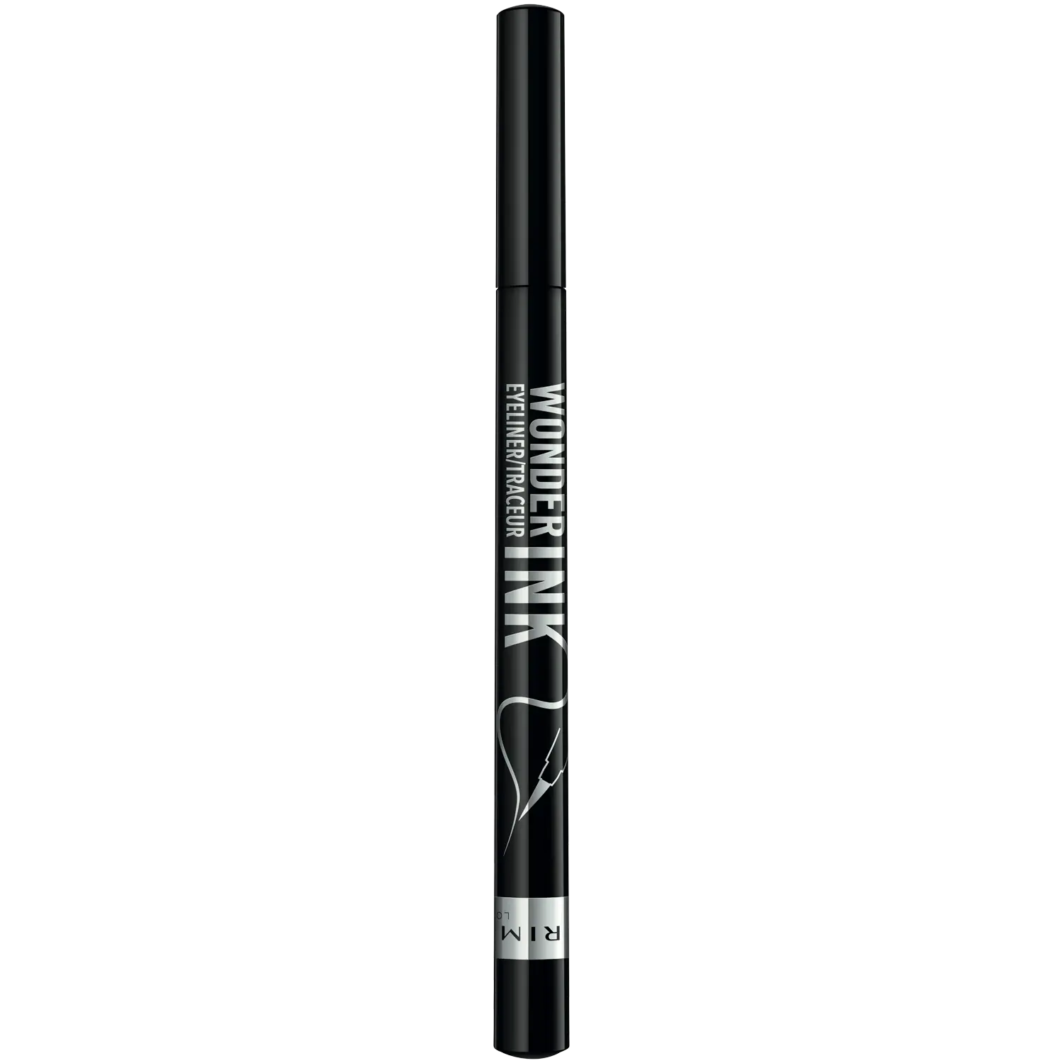 Rimmel Wonder'Ink Ultimate водостойкая 24-часовая подводка для глаз черная, 1,2 мл — фото 2