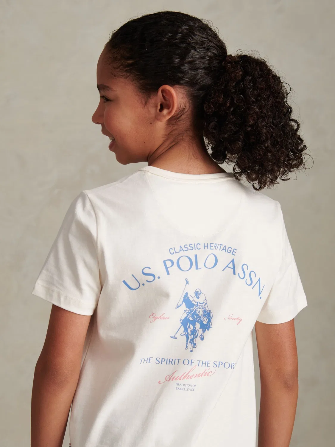 Футболка U.S. Polo Assn Spirit Of Sport, кремовый — фото 2