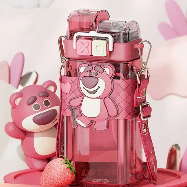 Детская кружка с принтом Alien Water Cup+Lotso Charm, Disney, 520 мл, Green — фото 3