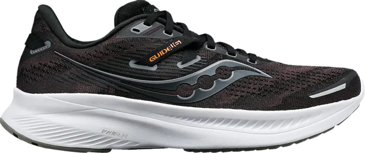 

Кроссовки Saucony Wmns Guide 16 Black Orange White, черный