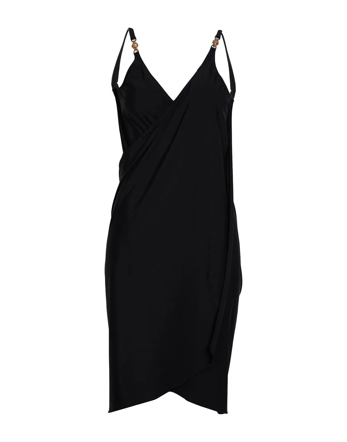 Женское платье без рукавов Versace, черный