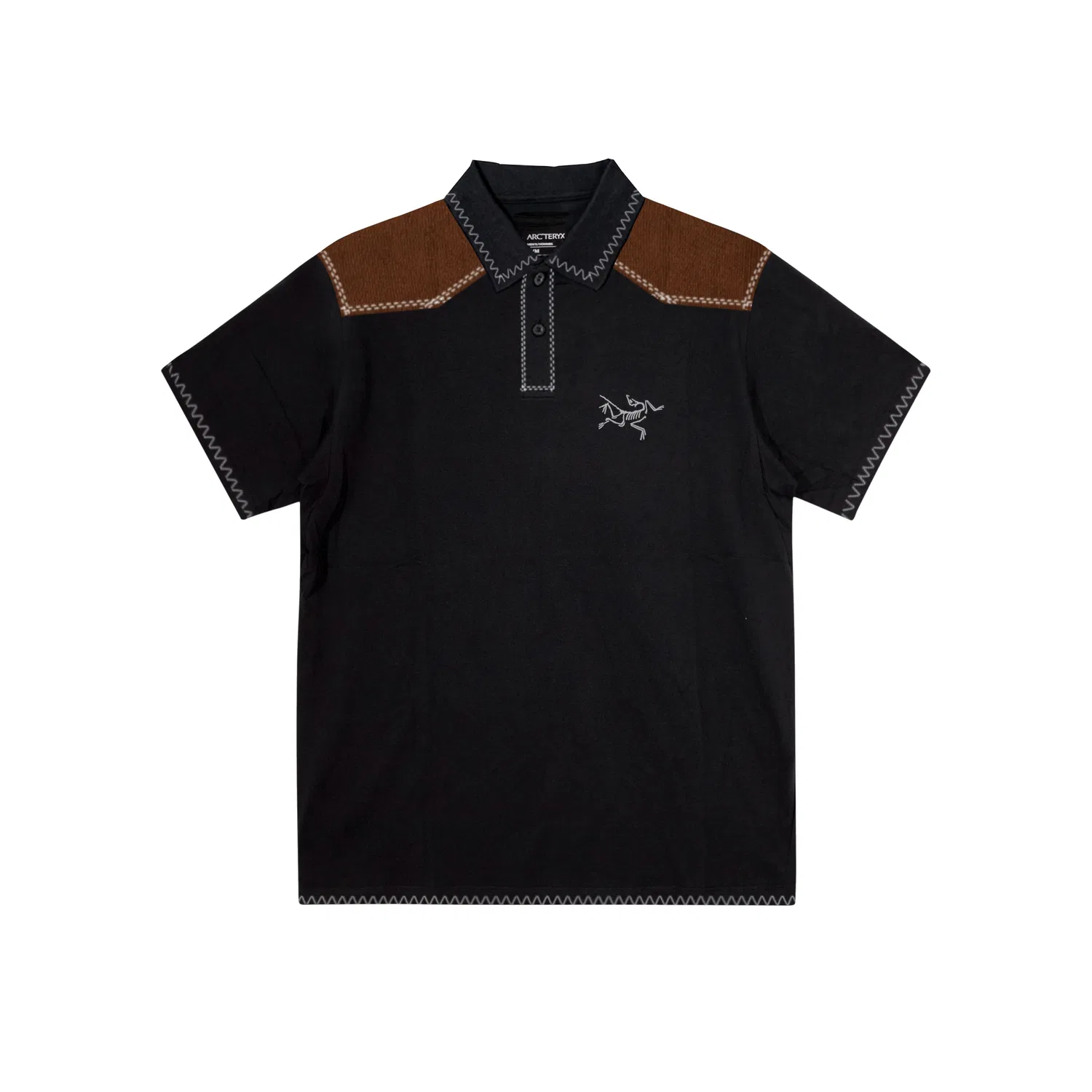 Футболка мужская с круглым вырезом KRAGG T Shirts, Arcteryx, Black