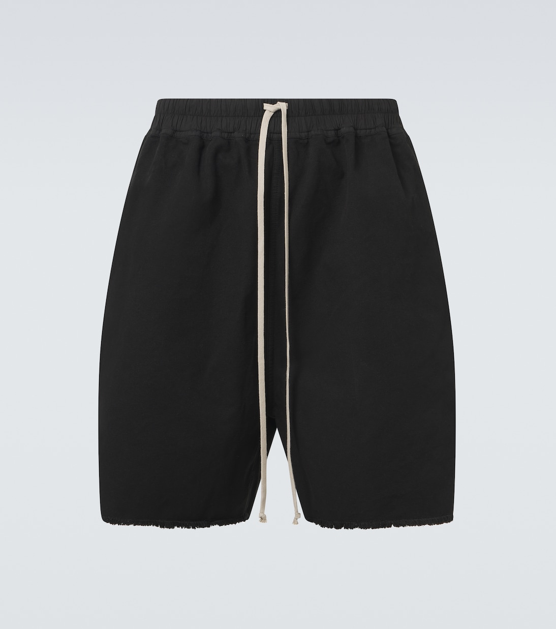 

Хлопковые парусиновые шорты DRKSHDW Rick Owens, черный