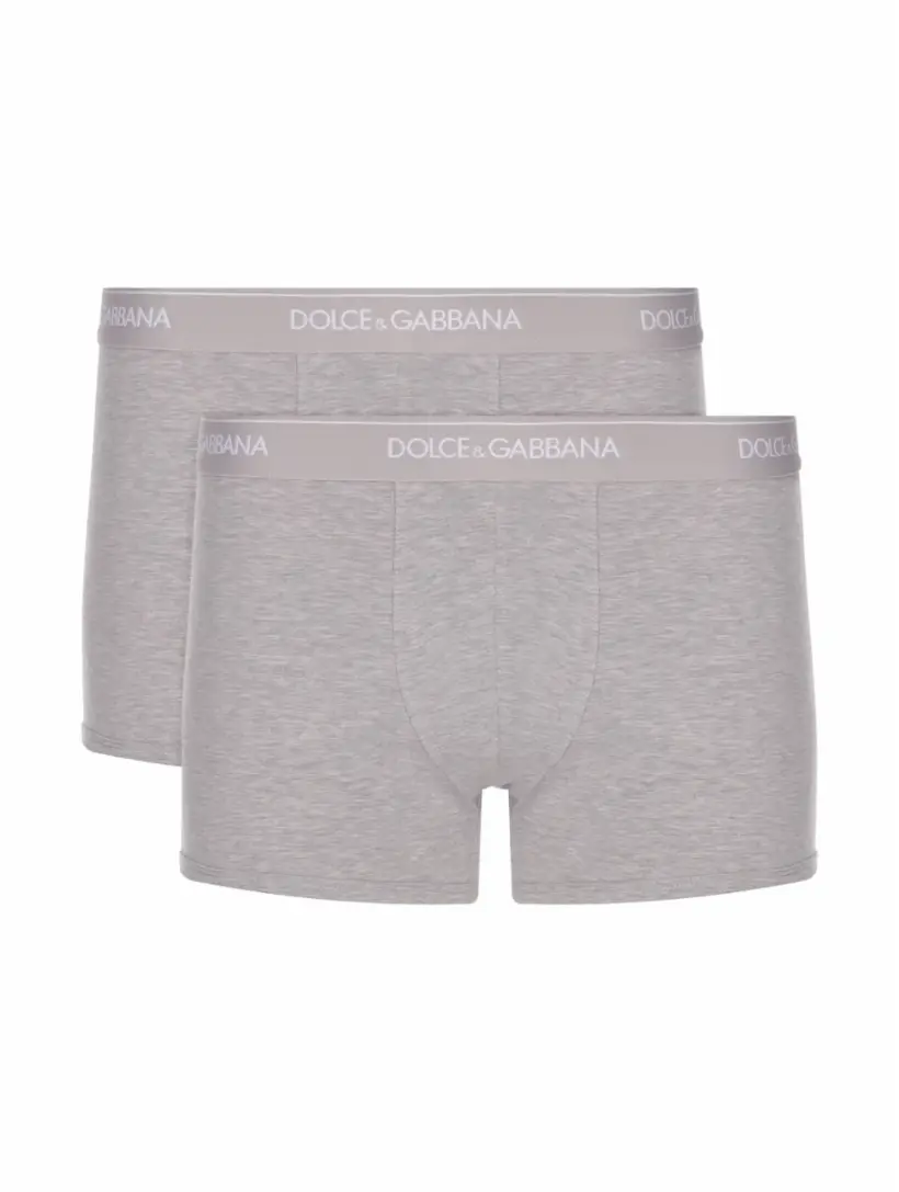 

Набор из двух трусов Dolce&Gabbana, серый