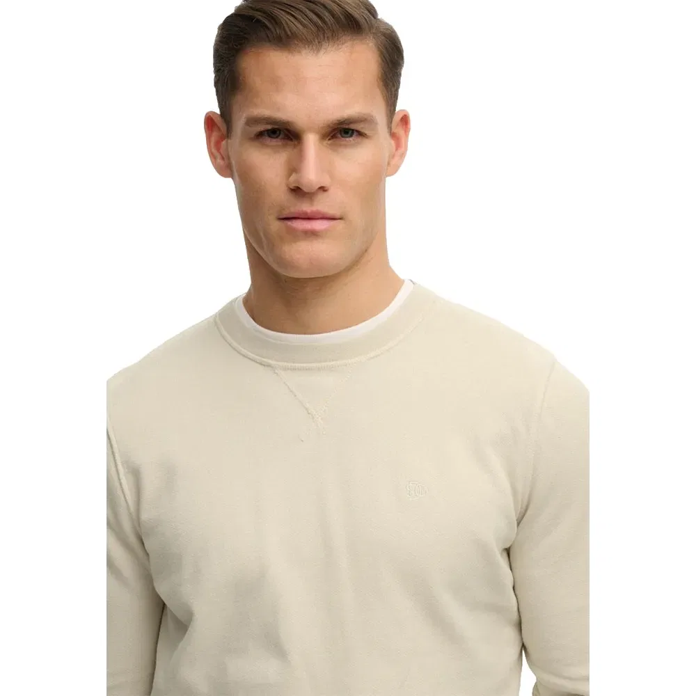 Мужской свитшот с круглым вырезом Classic Essential Superdry, Beige — фото 4