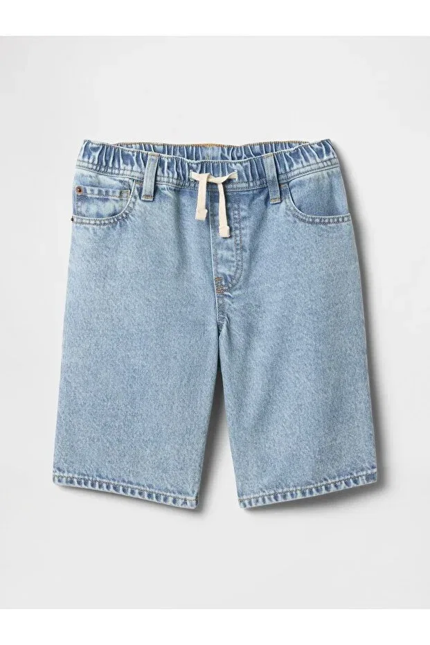 Детские шорты для мальчиков джинсовые Basics Gap, Light Blue