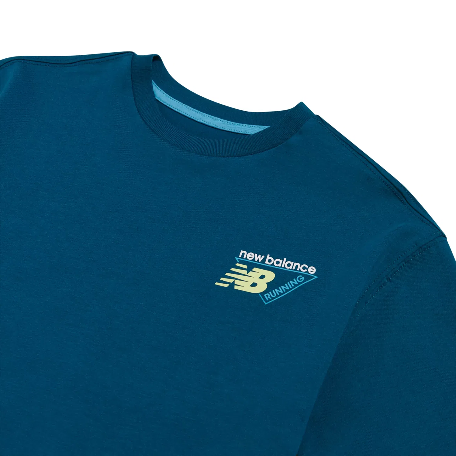 Детская футболка с принтом три-логотипа Classic Tri-Logo Graphic New Balance, Streamsong — фото 3