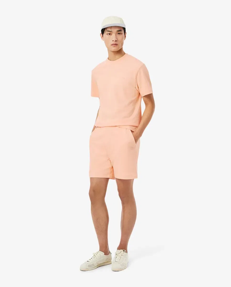 Мужские шорты из текстурированного джерси Lacoste, Rosa