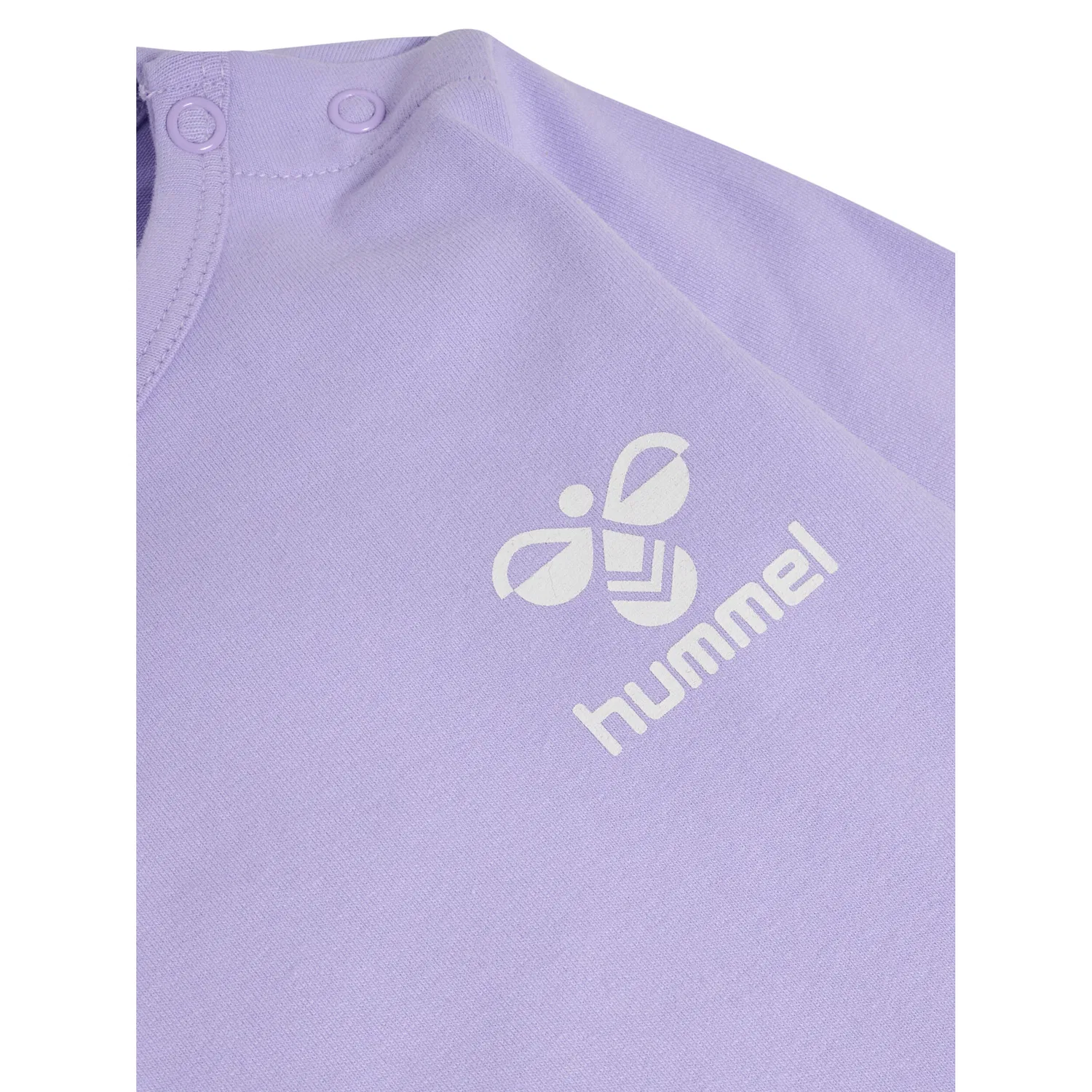 Детский боди с длинным рукавом Mino Hummel, Blau Lavendelblau — фото 3