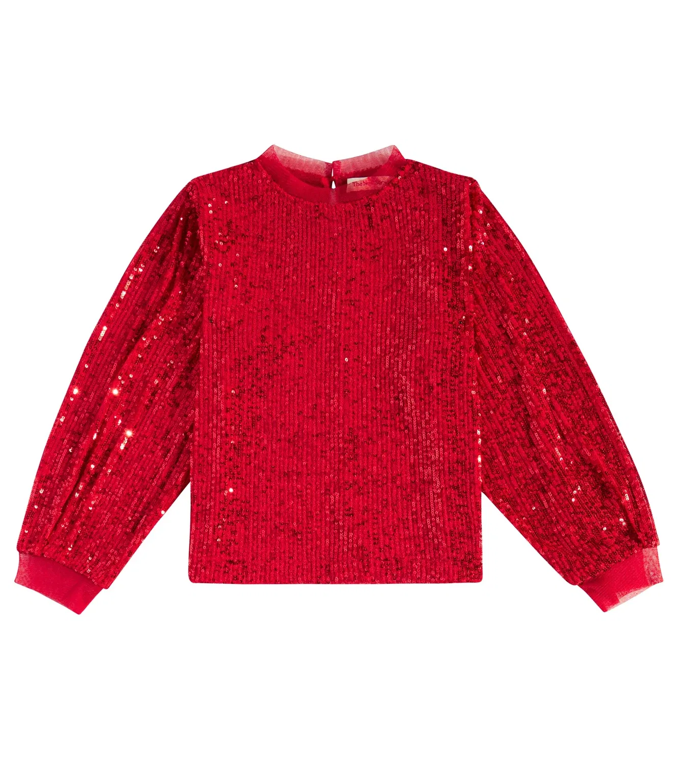 Блузка с пайетками Galaxy, The New Society, красный