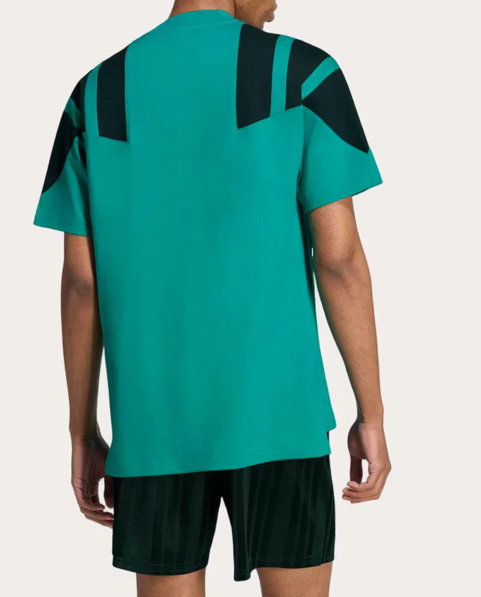 Мужская футболка, Eqt Liverpool Fc, adidas, зеленый черный — фото 2