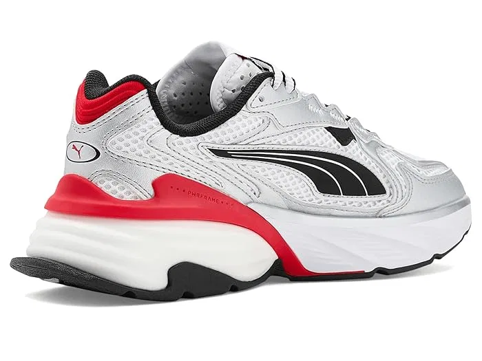 Кроссовки PUMA Fade NITRO Trail PUMA Kids, PUMA White/For All Time Red — фото 4