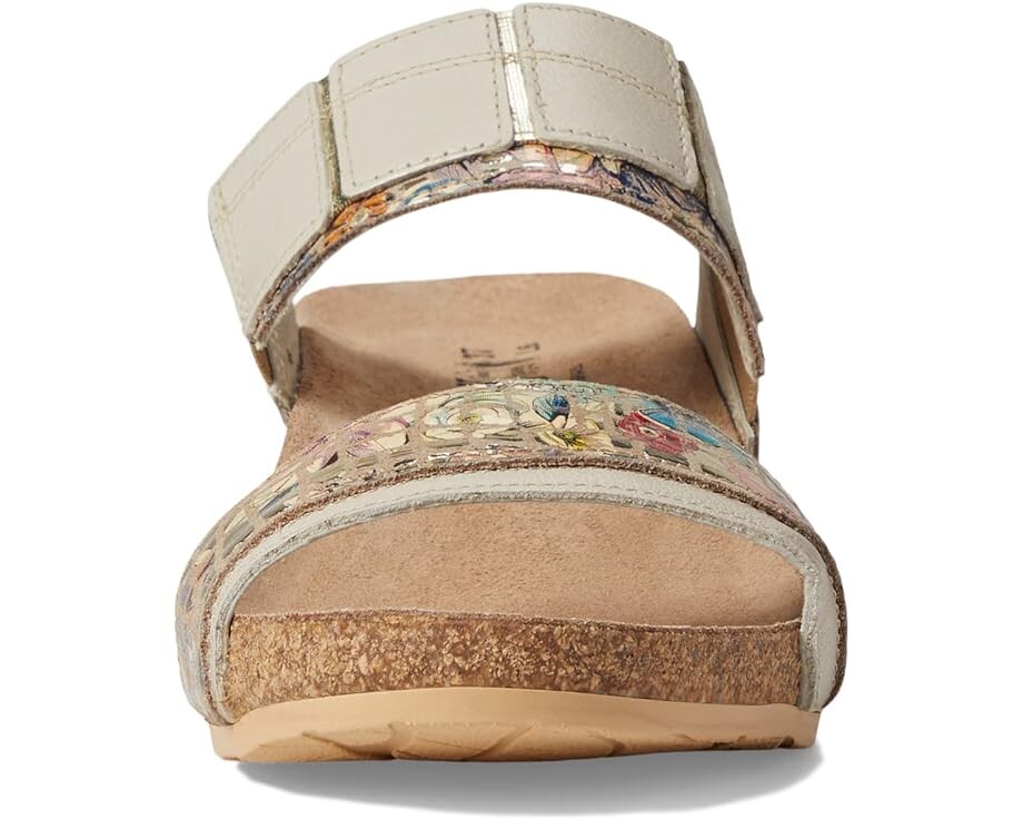 Туфли Naot Royalty, цвет Soft Ivory Leather/Golden Floral Leather — фото 2