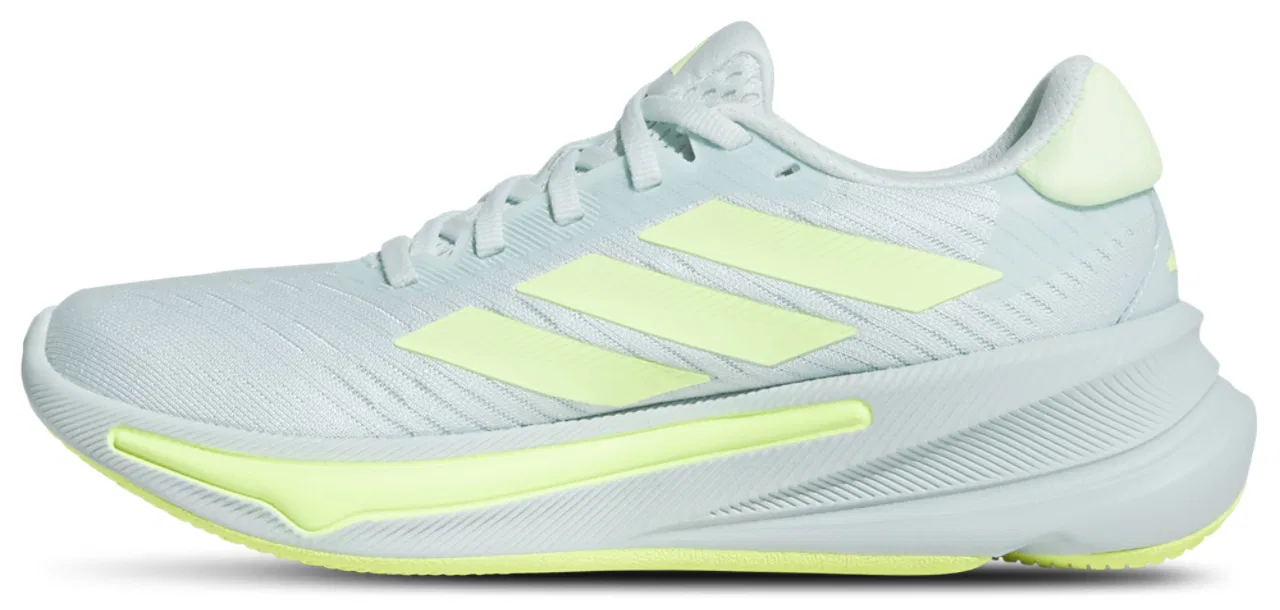 Детские кроссовки для мальчиков с мягкой подошвой adidas Supernova Step Running, Hi Res Yellow Halo Mint — фото 2