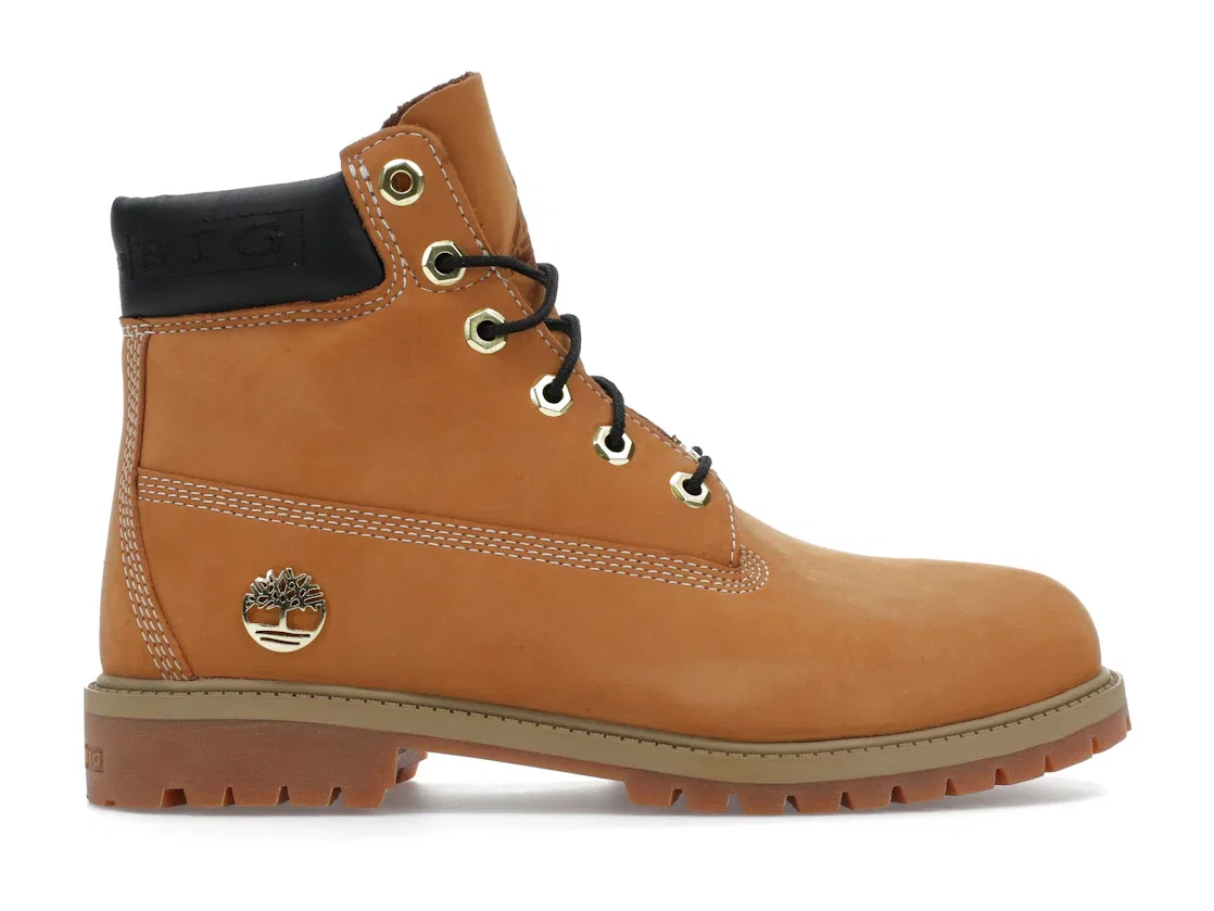 Детские ботинки с высоким голенищем The Notorious B.I.G. Timberland, Wheat/Gold