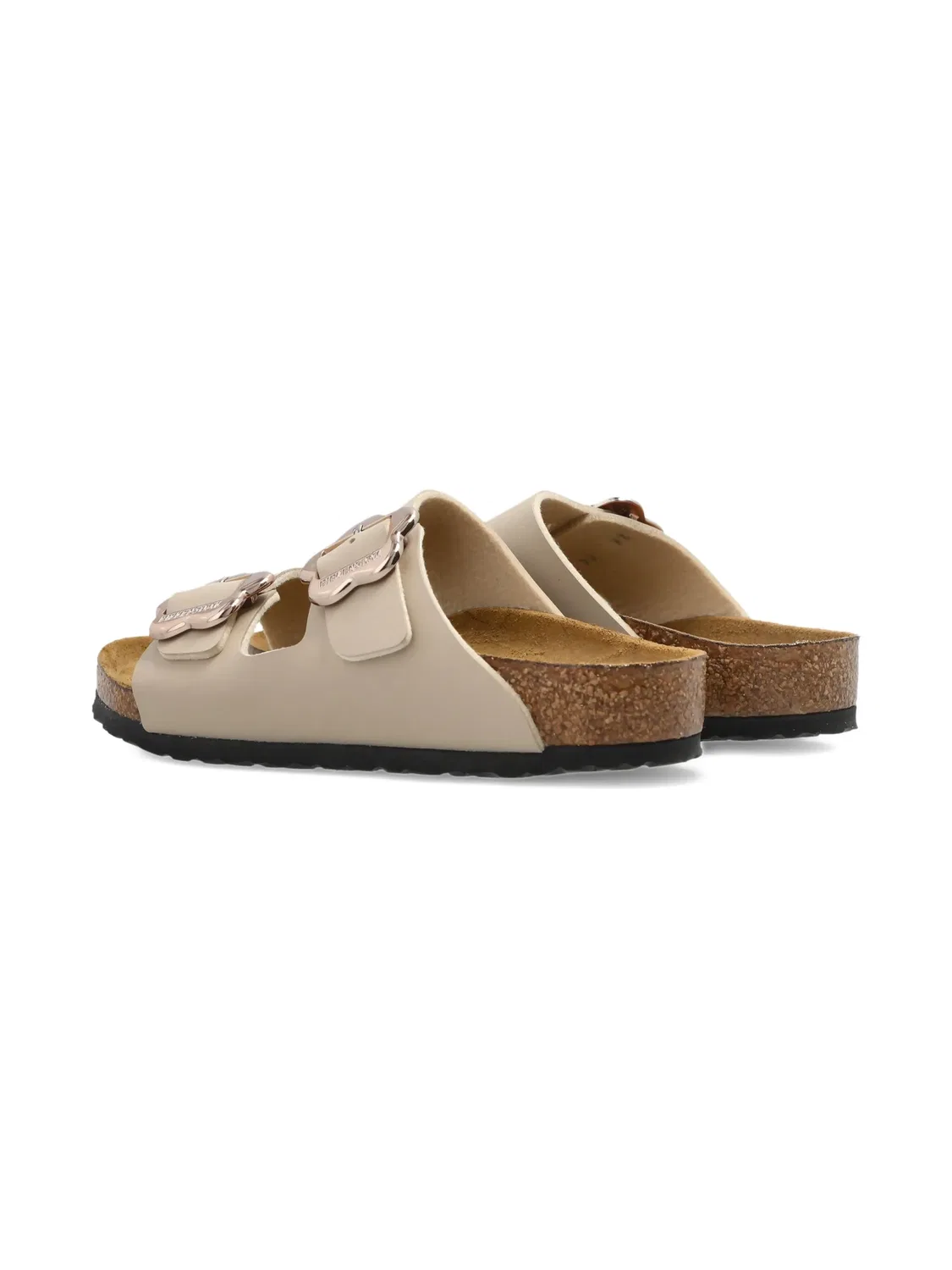 Сандалии с Цветочной Пряжкой Birkenstock, бежевый — фото 2