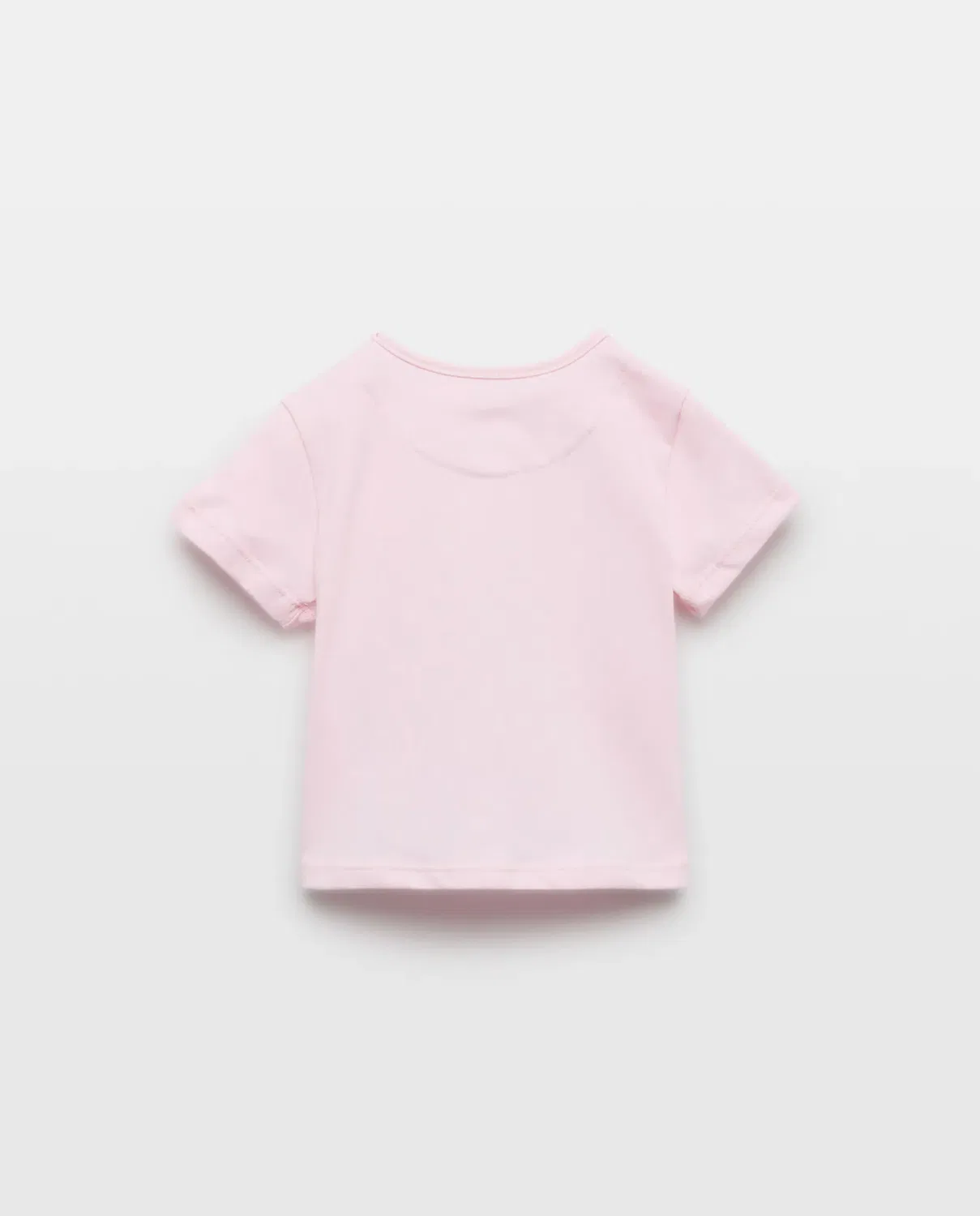 Детская футболка для девочек хлопковая с принтом морского конька Baby El Corte Inglés, Rosa — фото 2