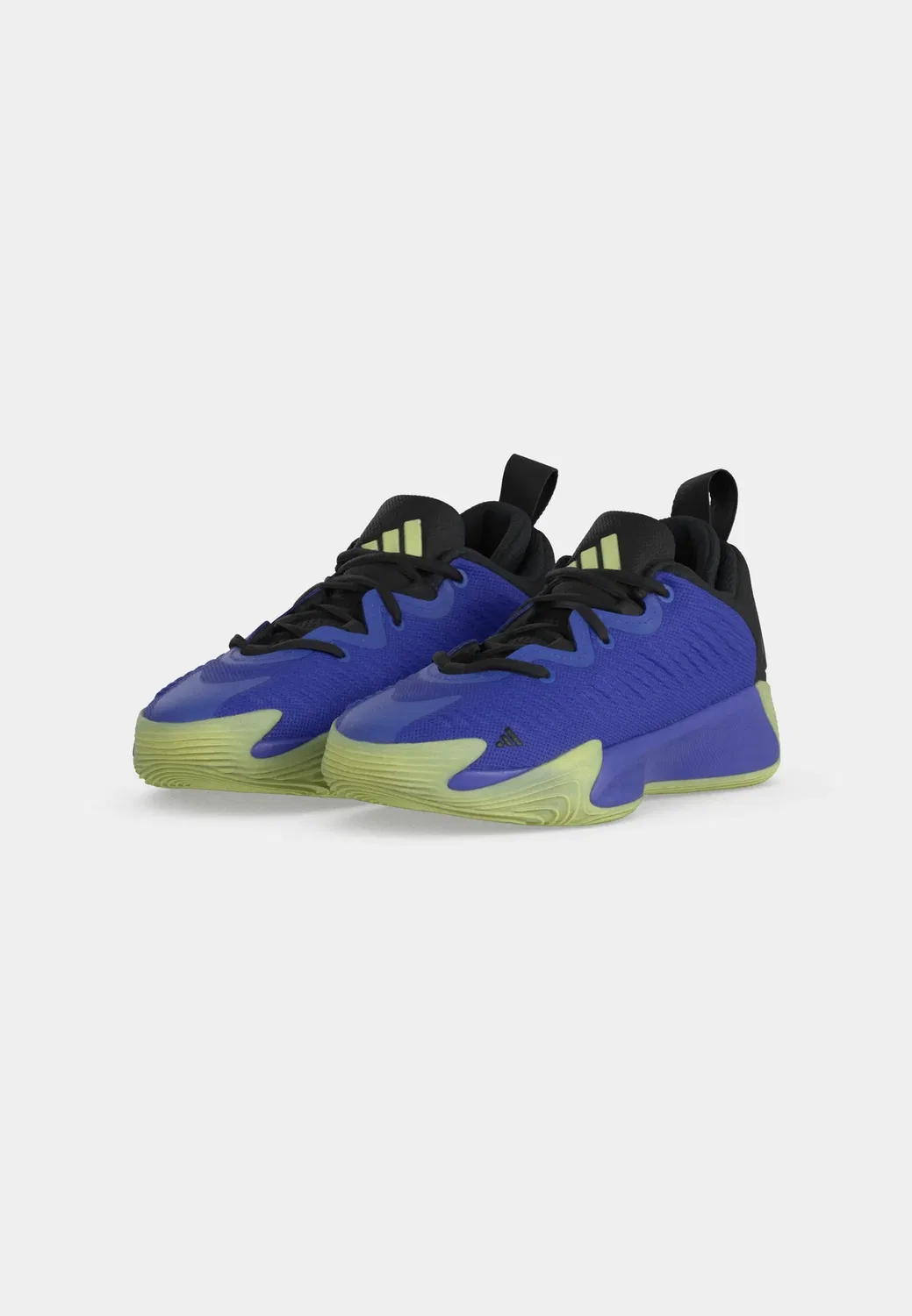Баскетбольные кроссовки Initiation унисекс Adidas Performance, Solar Purple/Core Black/Semi Frozen Lemon — фото 3