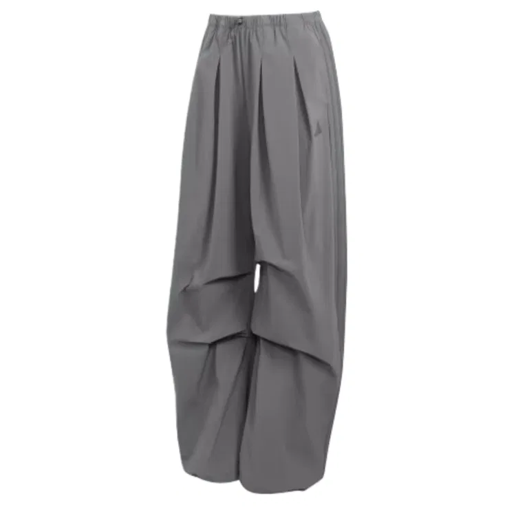 Женские трикотажные спортивные штаны серые Adidas, Gray Five
