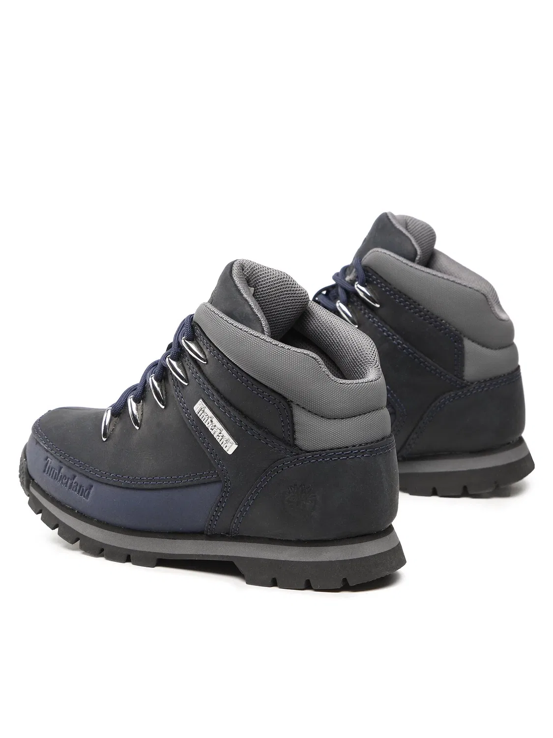 Ботильоны на шнуровке для мальчика Euro Sprint Timberland, темно-синий — фото 3