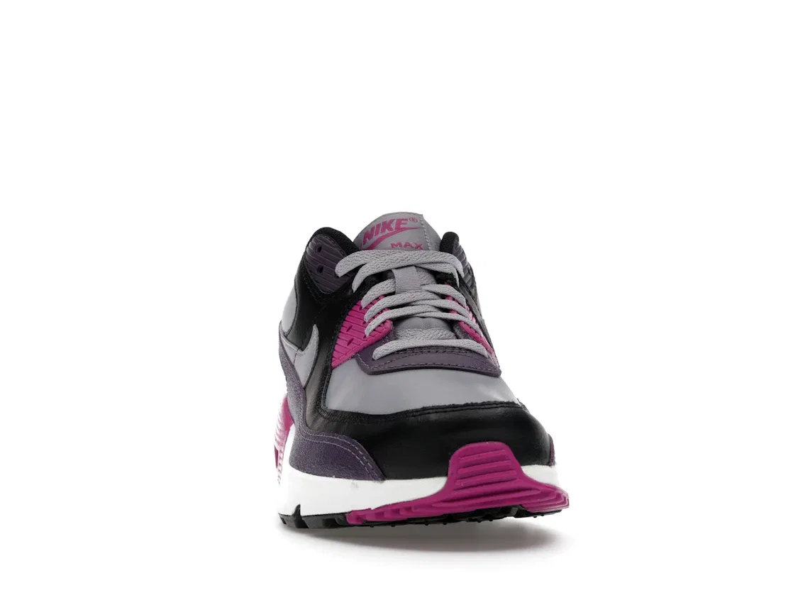 Детские кроссовки Lifestyle Nike Air Max 90, Cement Grey/Black/Dark Raisin/Cement Grey — фото 2
