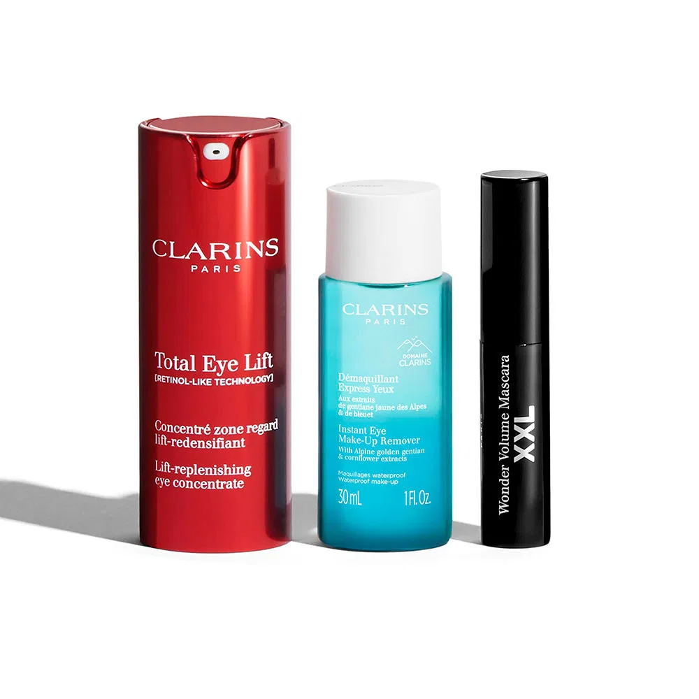 Набор для ухода за кожей вокруг глаз Total Eye Lift Clarins, 3 предмета — фото 2