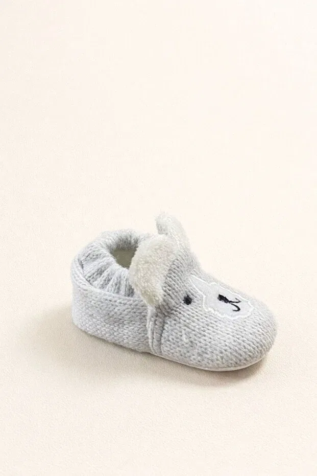 Детские пинетки для новорожденных с органическим вкладышем Numix Baby Kids, Gray — фото 4