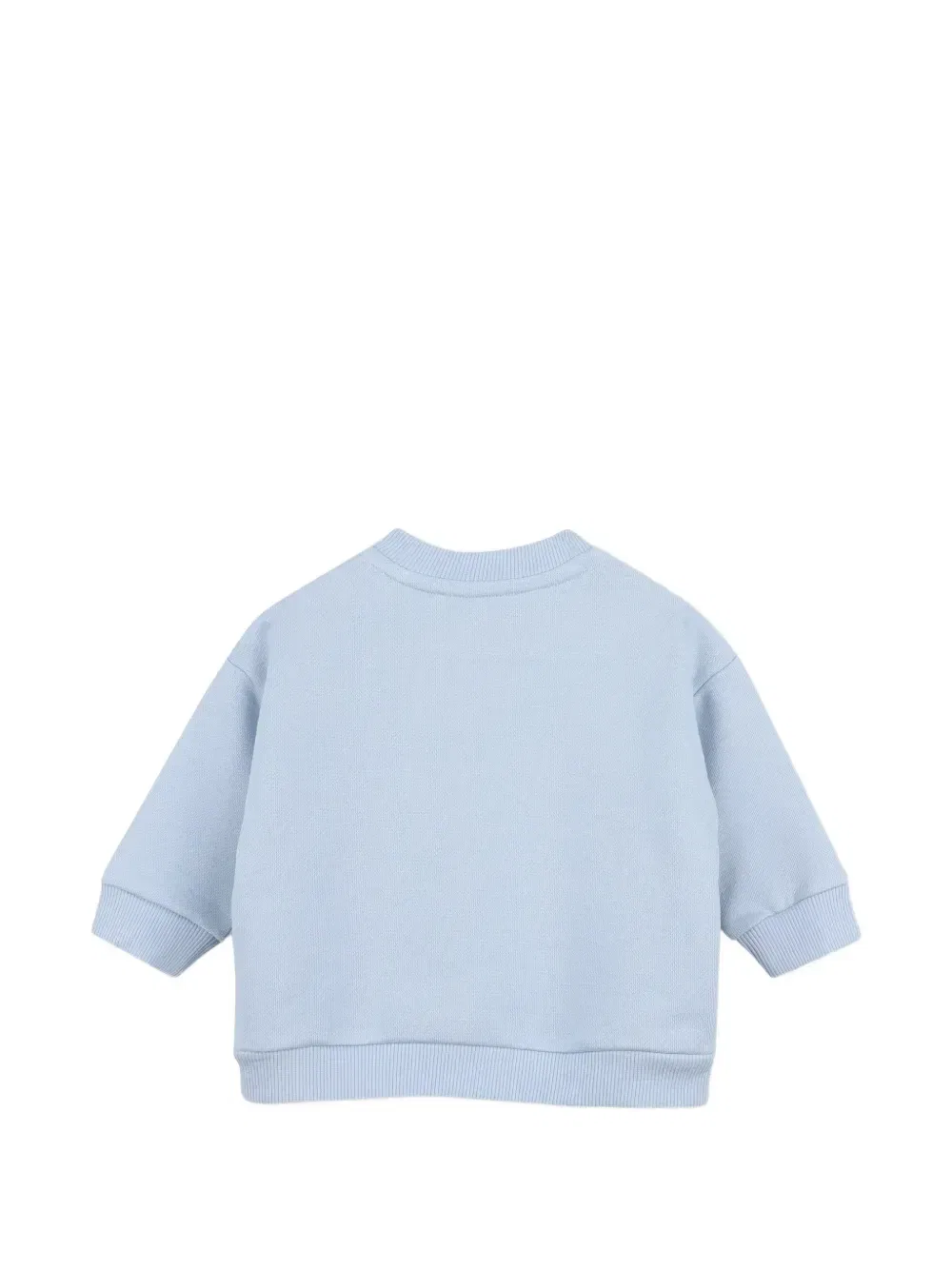 Комплект из толстовки и брюк с графичным принтом Kenzo Kids, синий — фото 4