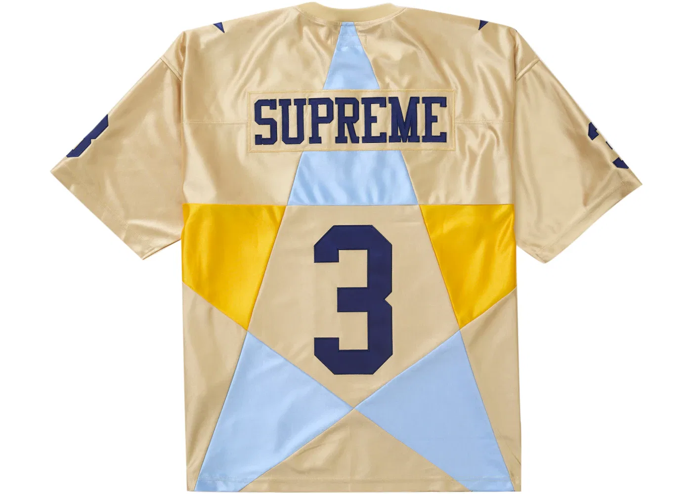 Мужская футбольная джерси с принтом Jersey Supreme, Gold — фото 2