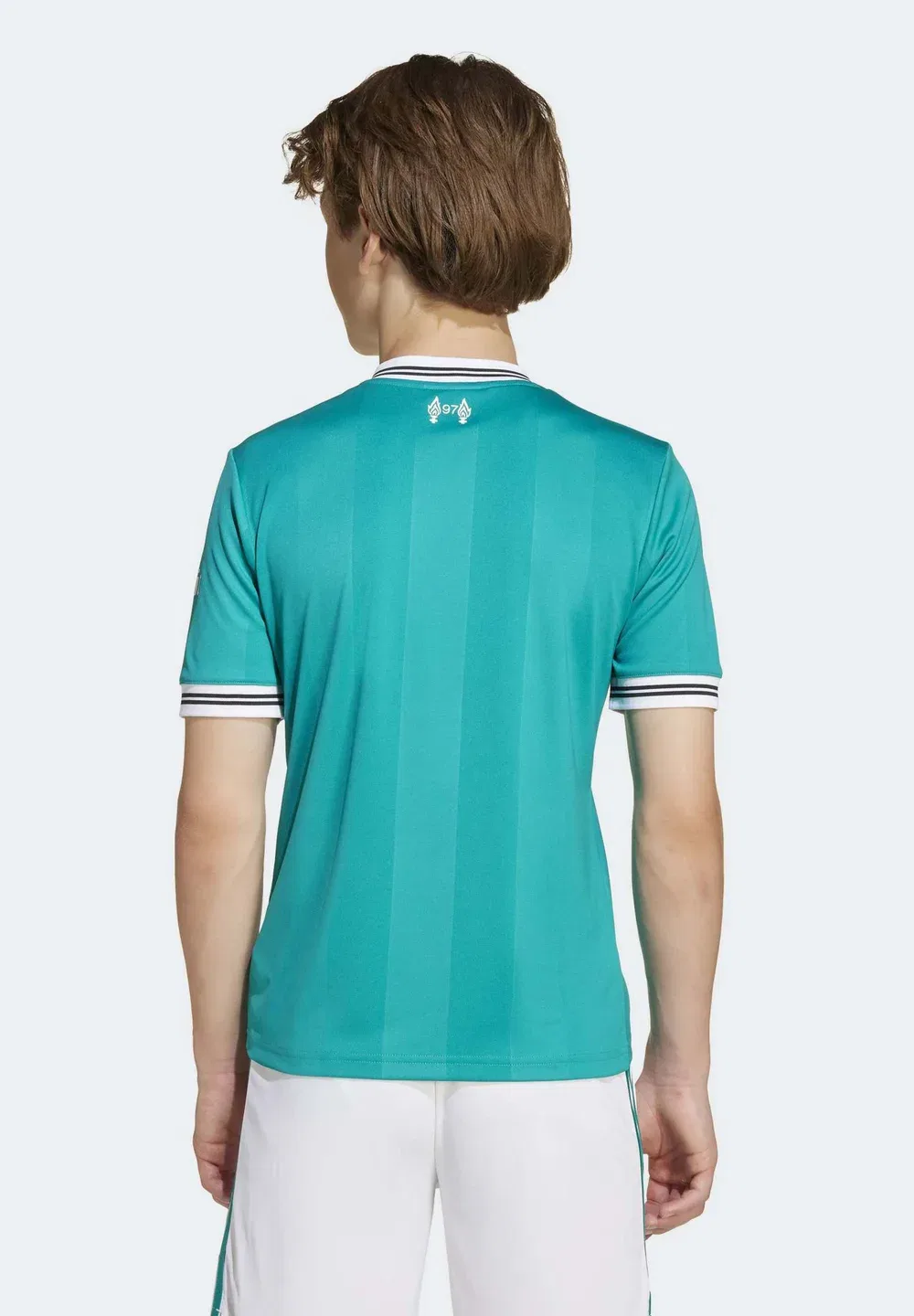 Третья футболка «Ливерпуля» сезона 25/26, унисекс - клубная форма Adidas Originals, Sea Green — фото 2