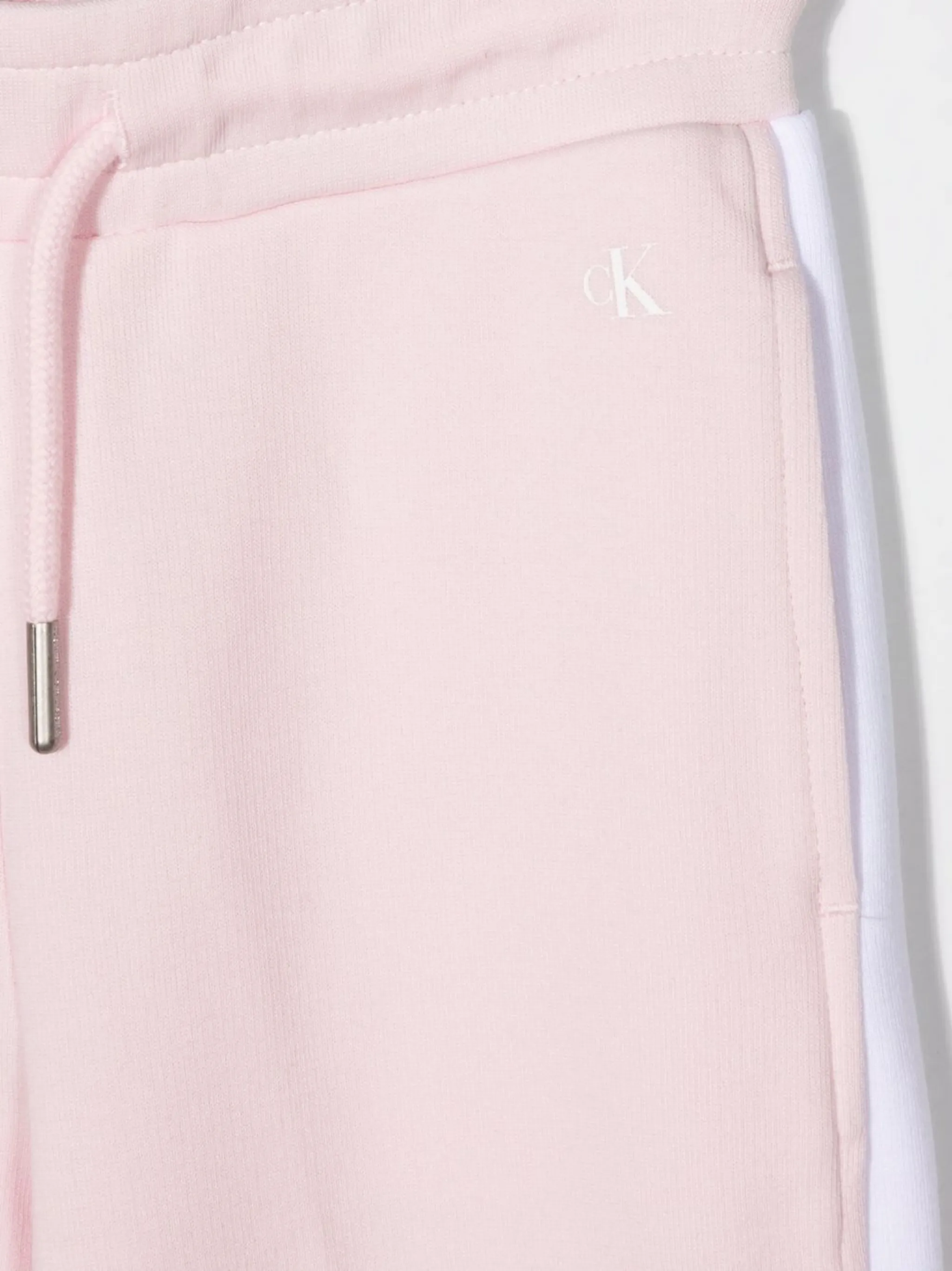 Спортивные брюки с логотипом Calvin Klein Kids, розовый — фото 3