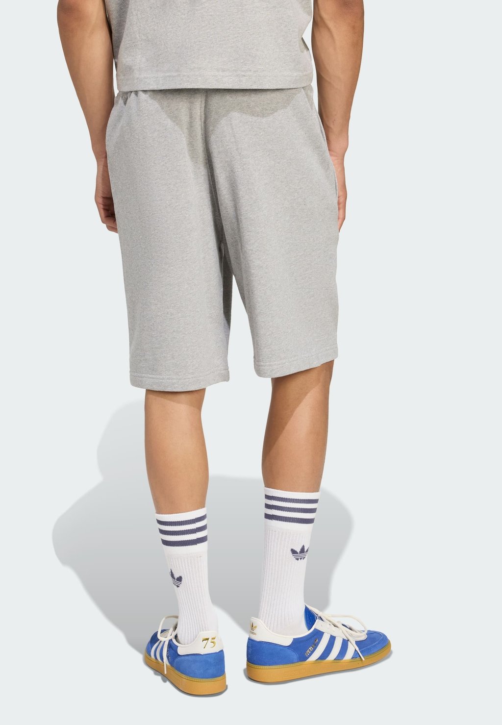 Шорты SHO - Tracksuit bottoms Adidas Originals, светло-серый — фото 2