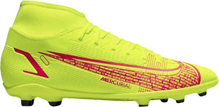 Бутсы Nike Mercurial Superfly 8 Club MG 'Motivation Pack', зеленый - фото